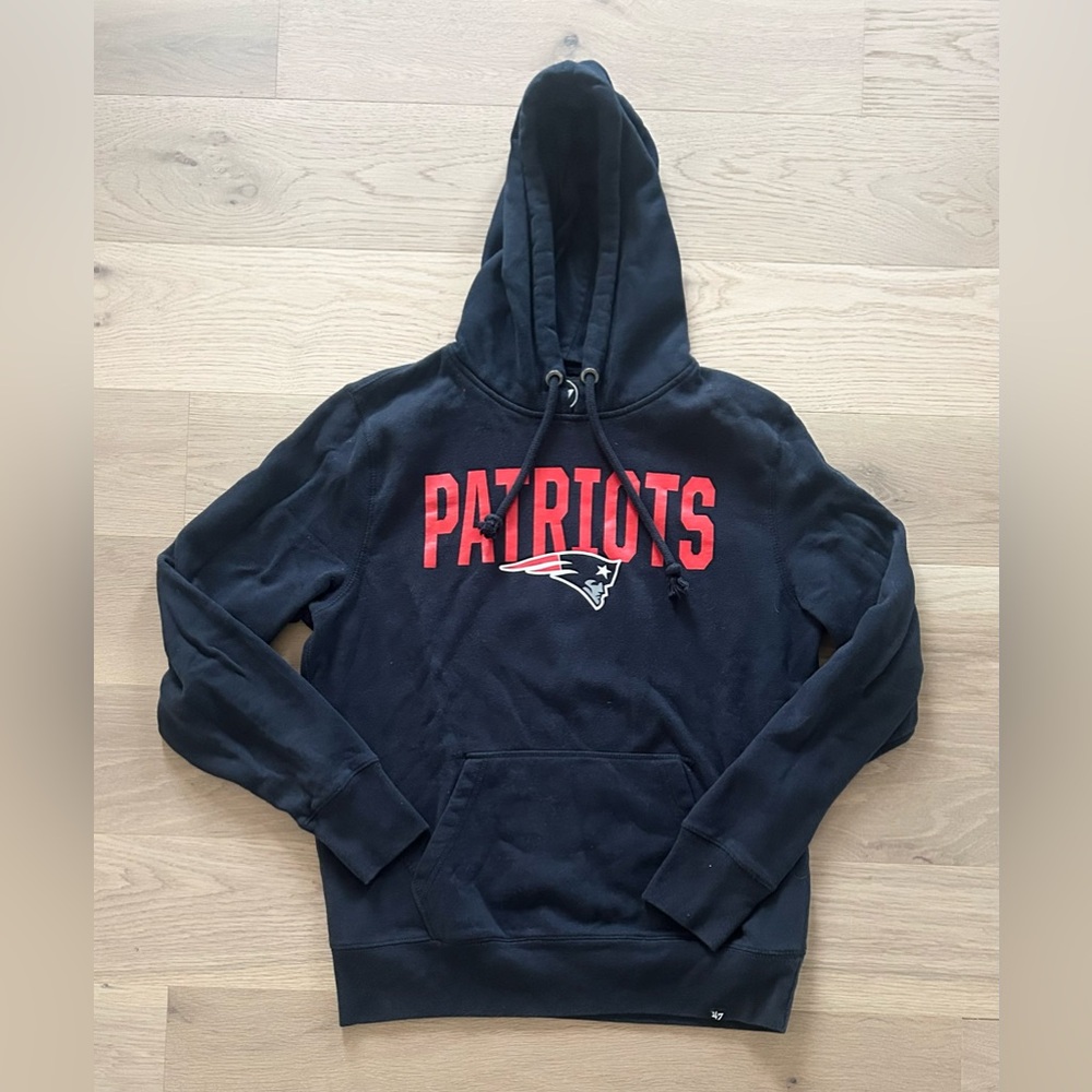 47’ Brand New England Patriots NFL Football Hooded Sweatshirt